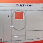 Window blank cut; the square shape makes it easier