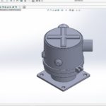 CAD of right magneto