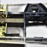 Finished landing gear bay