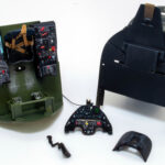Finished cockpit parts