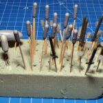 Nape, bomb, frags and rockets ready for paint