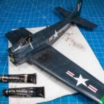 Decals on, weathering finished